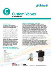 Custom Valves